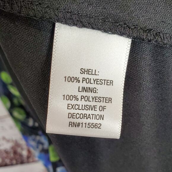 Disney Princess Mulan Cosplay Maxi Dress Blue Floral Ruffle Tier Crochet Flowy M - Picture 11 of 15